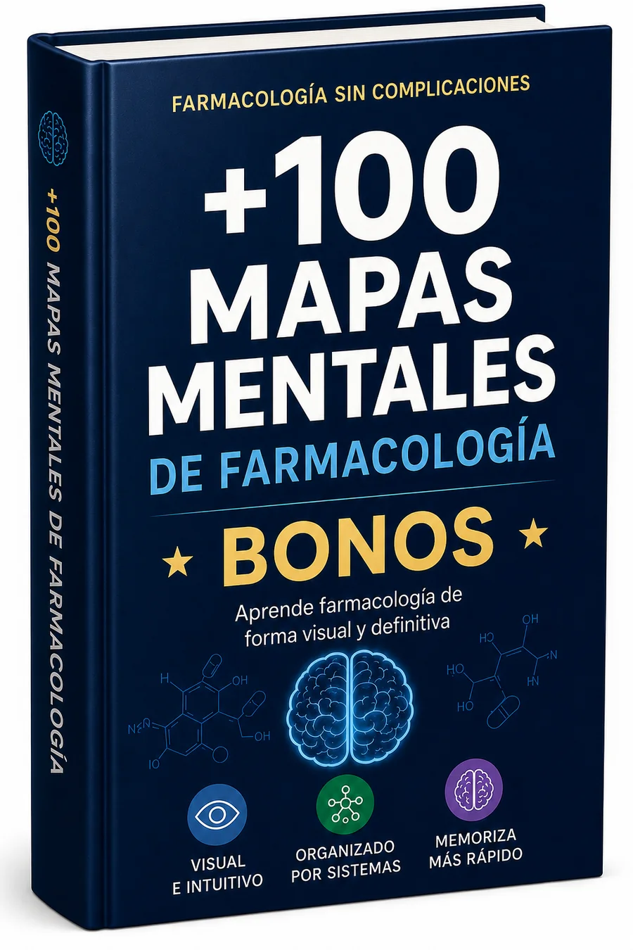 +100 Mapas Mentales de Farmacología — Bonos