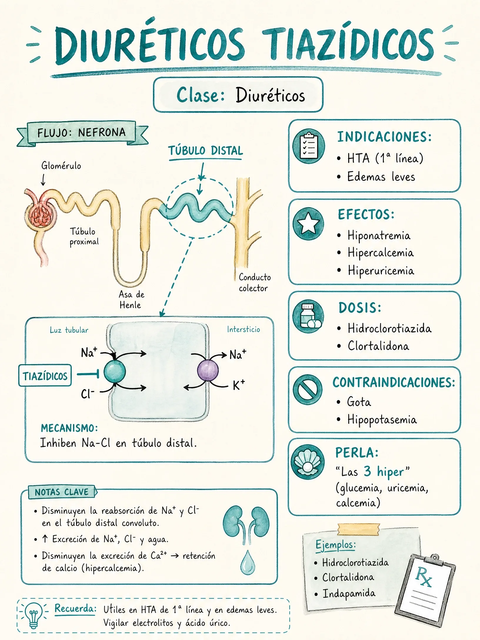 Diuréticos Tiazídicos