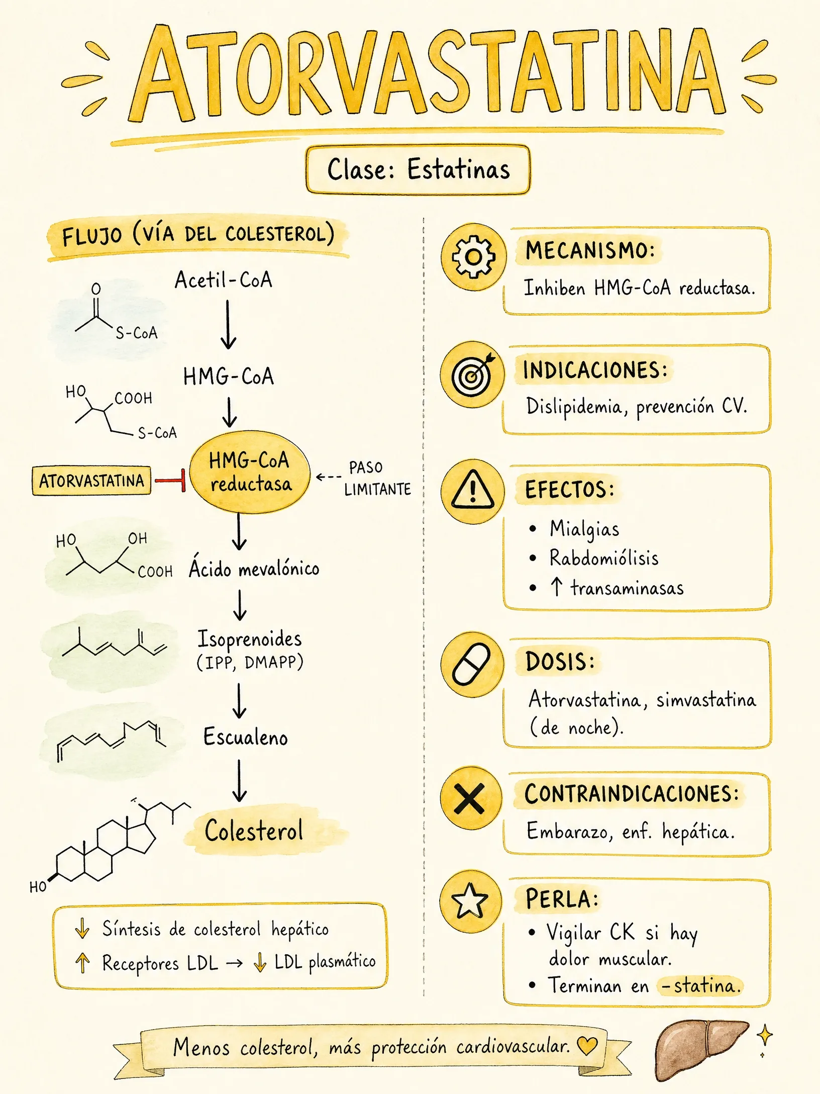 Estatinas · Atorvastatina