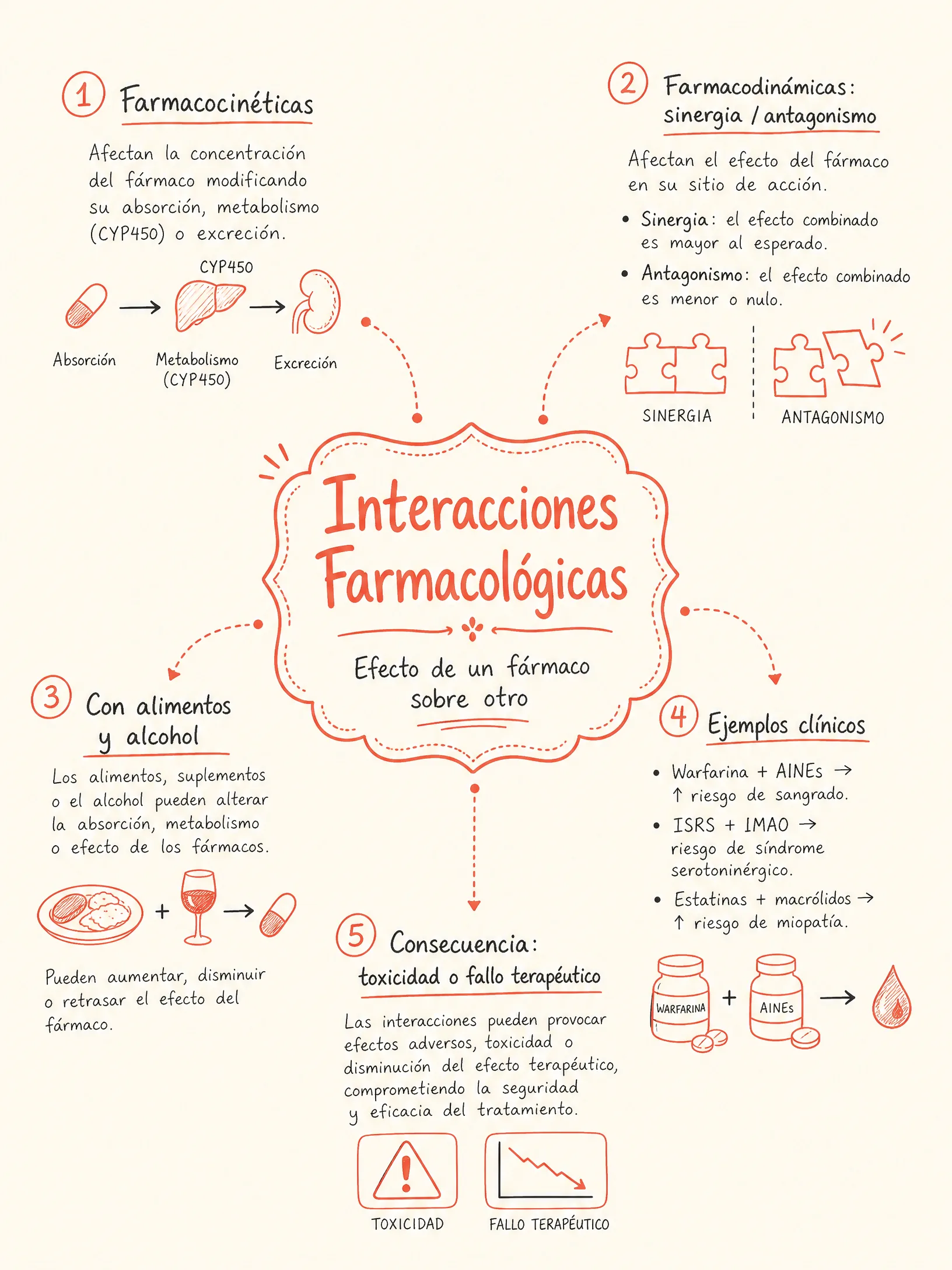 Interacciones Farmacológicas