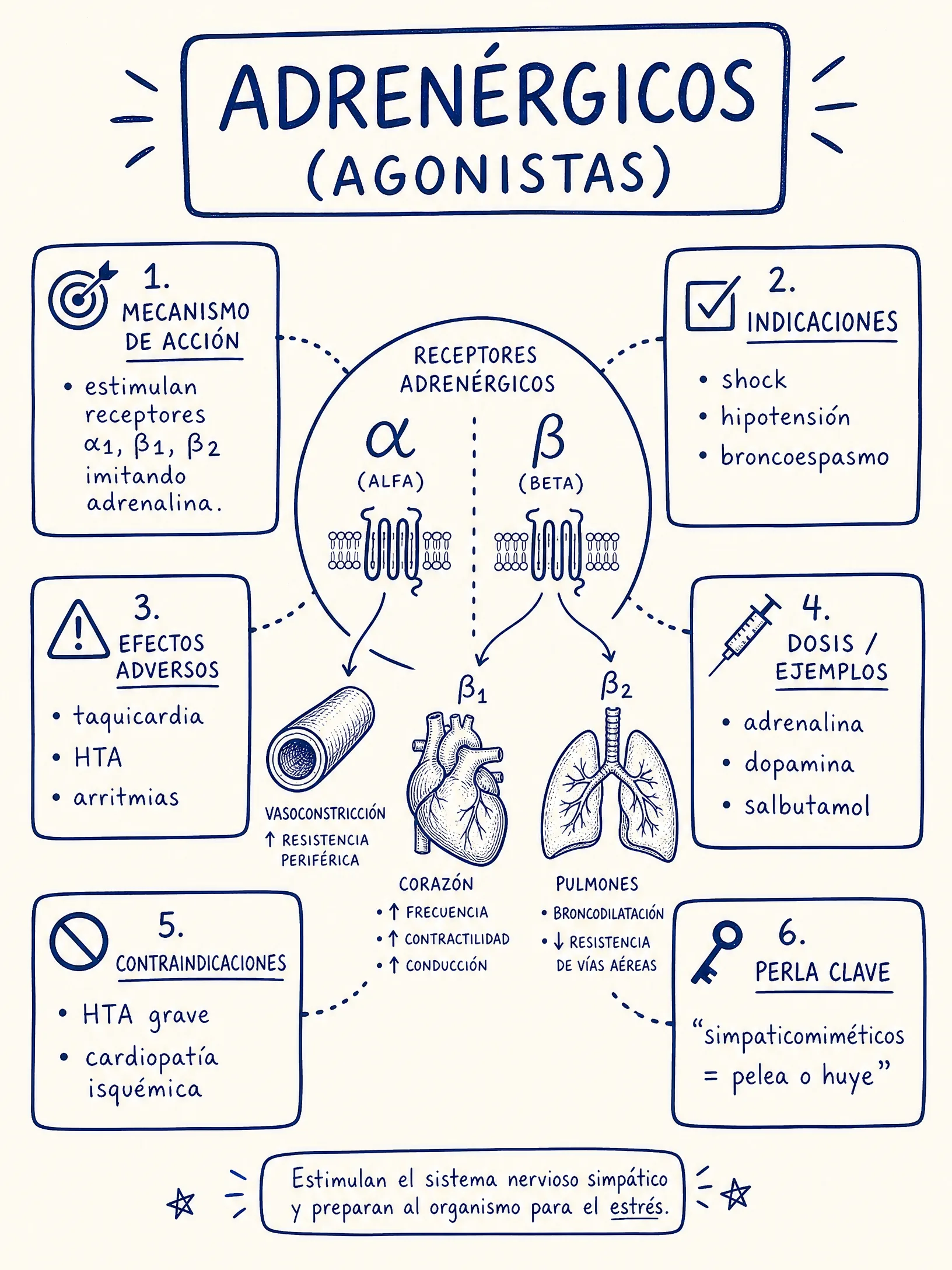 Adrenérgicos (Agonistas)
